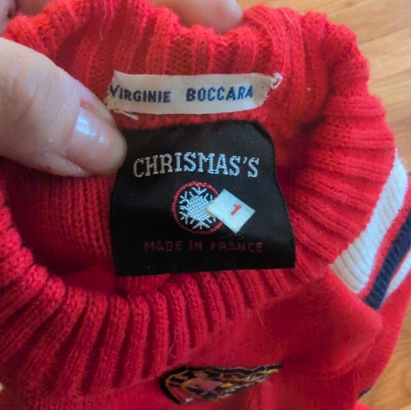 Vintage Virginie Paris Crew Neck Sweater – Made in France - Picture 4 of 4